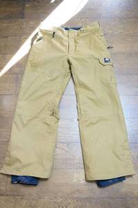 男性用 686 × Dickies ディッキーズ Times Dickies Double Knee PANT スノーボードウエアパンツ コラボパンツ L3W201 サイズM