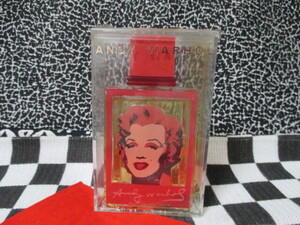 ★アンディウォーホル　オードトワレ マリリンモンロー　レッド 赤　Andy Warhol MARILYN　50ml　スプレー　新品未開封