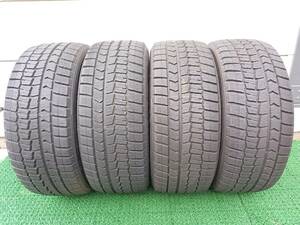 ★9-9.5分山★19年製★ ダンロップWINTER MAXX WM02 235/45R17　4本セット　A824