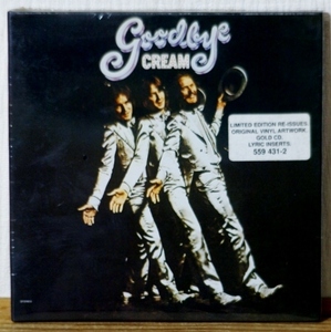 未開封 限定ゴールドCD♪クリーム/GOODBYE CREAM★紙ジャケット GOLD CD★エリック・クラプトン