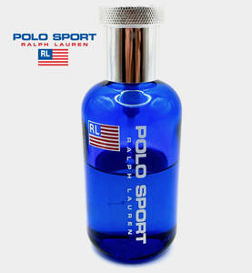 ★ラルフローレン香水 ・POLO SPORT EAU DE TOILETTE NATURAL SPRAY 75ml・★展示USED/残量 約50ml以上/地下倉庫保管品/箱無