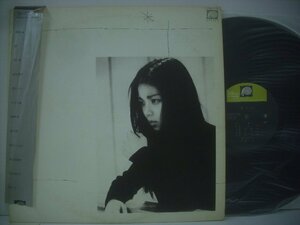 ■ 帯付 LP 　山崎ハコ / 歩いて 中島みゆき 小倉秀一 佐藤準 安田裕美 1980年 C28A0117 ◇r50921