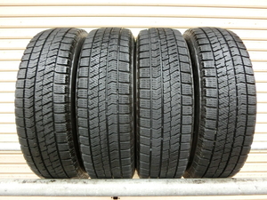 ★ 155/65R14 ★ 4本セット!! ★ ブリヂストン ★ BLIZZAK VRX2　2020年製　約7分山　軽自動車用スタッドレス　155/65-14　155/65/14