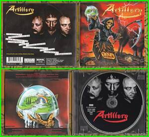 廃盤♪デンマーク産THRASH≪輸入盤CD≫ARTILLERY(アーティレリー)/B.A.C.K.♪MISSING LINK♪INVOCATOR♪KONKHRA♪DAEMON♪THE HAUNTED