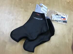 CAMPAGNOLO Themo Txn Waterproof Overshoes 黒　Sサイズ　カンパニョーロ