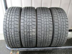 ★☆185/60R15 84Q ダンロップ WINTER MAXX WM02 スタッドレス 2020年製 4本 送料込 T36840221☆★インボイス領収書発行可能