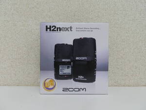 [ZOOM] ハンディレコーダー H2next ブラック 未使用品 USBマイク MSマイク XYステレオマイク搭載 リニアPCM/ICレコーダー Skype ASMR H2n