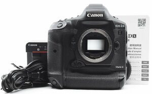 ＜並品＞ Canon デジタル一眼レフカメラ EOS-1D X Mark III ボディ シャッター枚数182000以下！