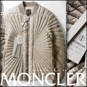 希少!23-24AW■新品391,600円【MONCLER GENIUS RICK OWENS】モンクレールジーニアスリックオウエンスRADIANCEボンバーダウンジャケット1/M