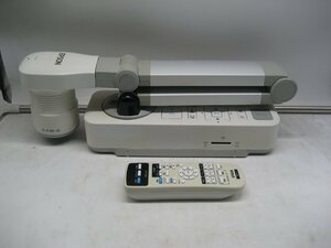 EPSON/エプソン◎書画カメラ◎ELPDC21◎実物投影機◎リモコン付き◎ACコード無し◎日焼け◎動作保証 K3168