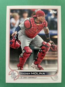 TOPPS MLB 2022 SERIES 1 #205 YADIER MOLINA ヤディアー・モリーナ