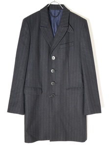 PAUL SMITH LONDONポールスミス CHALK STRIPE CHESTER COATウールストライプチェスター コート [MCTA66816]