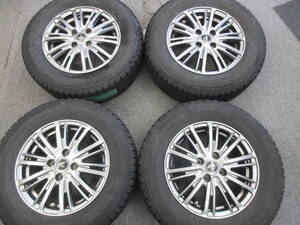 ノート等ホイル14×5.5Joff＋38pcd100の4Hハブ径73㎜・スタットレス185/70R14 TOYOiceFRONTAGE製造年0719×4の4本セットの出品にな