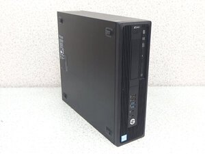 ■※ 【セール中!】 HP ワークステーション Z240 SFF Xeon E3-1225 v5/メモリ8GB/SSD256GB+HDD500GB/DVDマルチ/OS無し BIOS確認