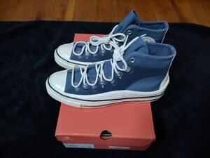 CONVERSE CHUCK 70 UTILITY HI KIM JONES　海外モデル 171654C　ブルー　 US10　 28.5cm 　限定　レア　格安　CT70 　希少　CONS 