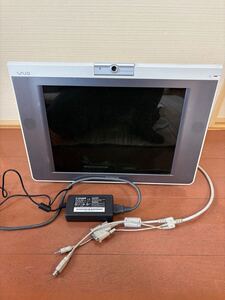 SONY PCVD-15XM1 液晶モニター TFT液晶デジタルディスプレイ DVI/ ACアダプター UP04821120B 12V 4A