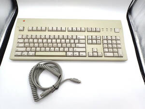 apple　old　MAC　キーボード　アップル　Apple　Extended　Keyboard　Ⅱ　中古品　