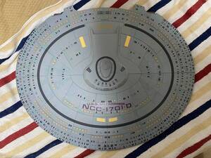 【完成品】デアゴスティー二　1/900 U.S.S.エンタープライズ NCC-1701-D