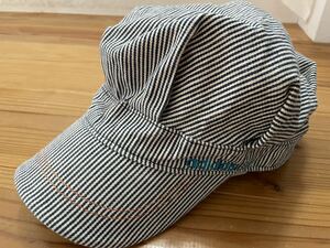 送料込み！adidas ヒッコリー ワークキャップ 帽子 ストライプ アディダス GOLF ゴルフウェア CAP アメカジ