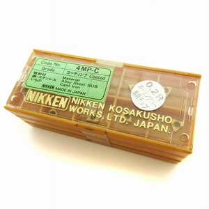 未使用品 日研 NIKKEN 旋削チップ インサートチップ 3セット 4MP-C 部品 パーツ 工具 その他