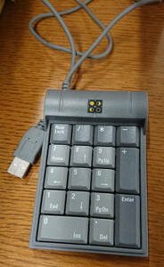 (送料込)ルナリス USBミニテンキーボード PS/2付き LUNARIS TK-LUSM エレコム