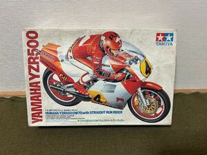 【1/12】小鹿タミヤ ヤマハ YZR500 w/ストレートランライダー 【説明書欠品】 未使用品 プラモデル 当時物