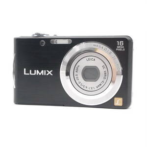 動作確認済 Panasonic パナソニック LUMIX DMC-FH5 黒 ブラック コンデジ コンパクトデジタルカメラ #1152