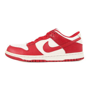 NIKE ナイキ サイズ:27.0cm DUNK LOW (318019-103) ダンク ロー バーシティレッド ホワイト 赤白 US9 ローカット すにーかー シューズ