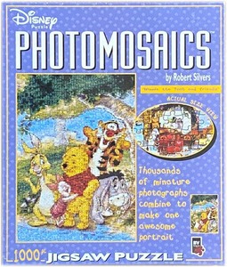 ■新古品・未開封■PHOTOMOSAICS by Robert Silvers「Winnie the Pooh and friends」■1000 PIECES■ジグソーパズル■ディズニー プーさん