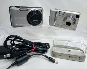 FUJIFILM フジフィルム FinePix F455 + CASIO カシオ EXILIM EX-ZR10 5.0-35.0mm 1:3.0-5.9 　まとめ売り　A8