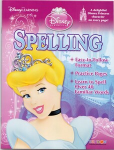 Disney (ディズニー) Princess プリンセス 英語練習ノート ワークブックドリル