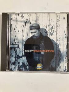 【ブルース】ビル・ペリー（BILL PERRY）「GREYCOURT LIGHTNING」（レア）中古CD、欧州オリジナル初盤、BL- 1136