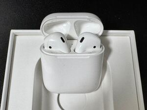 apple AirPods エアーポッズ A1602 第2世代 中古品　ワイヤレスイヤホン