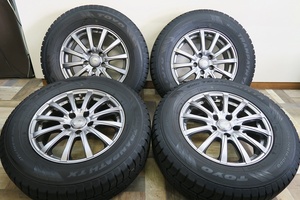 ★SIBILLA☆WinterTRANPATH TX 215/70R16☆6.5J 38 PCD114.3 5H★管理4429