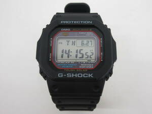 美品　CASIO　カシオ　G-SHOCK　GW-M5610U　ソーラー　電波時計　メンズ腕時計　動作品