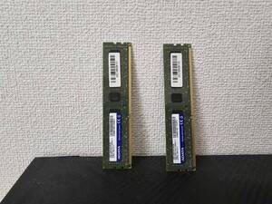 【デスクトップ用メモリ】　DDR3　8GB 2枚【中古】AM216BC8R2-B0QS 8GB 2RX8 PC3L-12800U-11 DDR3L 1600 CL11