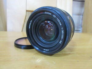 1312 MINOLTA ミノルタ AF ZOOM 35-105mm F3.5-4.5 カメラレンズ 一眼レフカメラ 譲渡品