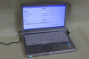 ジャンク品ノートパソコン Panasonic Let