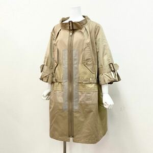 68j9 JUNYA WATANABE COMME des GARCONS ジュンヤワタナベ コムデギャルソン パッチワーク フルジップ トレンチコート JE-O029 サイズXS