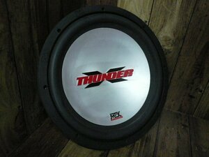 ☆MTX～鳴りは〇♪ブリッジ単発鳴らし用等♪音出OK♪MTX THUNDER US-XT12 Subwoofer ウーハー 12インチ MAX750W 1発 流用 DIY 管理/R310☆