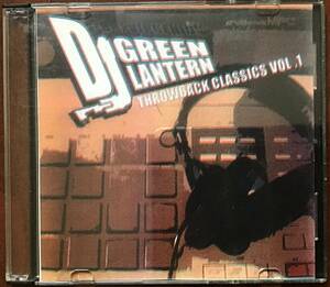 美品☆DJ GREEN LANTERN:Throwback Classics Vol.1★Nas★Large Professor Premier Pete Rock★Hiphop クラシック★DJ kiyo muro missie★