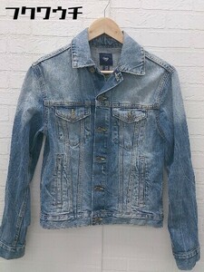 ◇ GAP ギャップ 長袖 デニム ジャケット Gジャン サイズXXS インディゴ メンズ