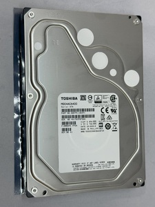 東芝 MD04ACA400(3.5インチ/4TB/7200RPM)