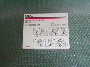 NEC純正品 PR-L9100C-12W 2個入 マゼンタ 60サイズ発送(他のトナーと同梱可能・送料が変更になるのでオーダーフォーム記入後に連絡)