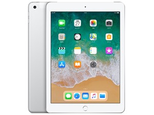 中古 タブレット iPad 第6世代 Wi-Fi +Cellular 32GB SIMフリー シルバー 本体 9.7インチ iOS17 Apple アップル 6ヶ月保証