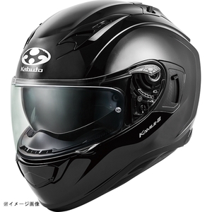 在庫あり KABUTO(カブト) ヘルメット KAMUI-3 カムイ・3 カラー:ブラックメタリック サイズ:L(59-60cm)