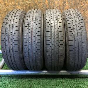 BS　NEWNO　155/65R14　75H　極上バリ山4本価格　I-135　福岡　★引き取り大歓迎★千円スタート★早い者勝ち★人気のサイズ★