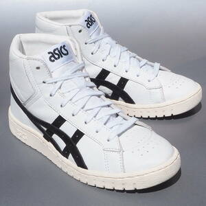 美品!! US 8 / 26㎝ ASICS Tiger GEL-PTG アシックスタイガー ゲル ポイントゲッター HI 白ｘ黒