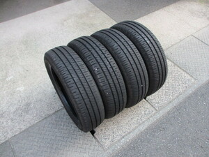 中古タイヤ4本SET　DUNLOP ENASAVE EC204 155/60R15 74H ダンロップ サマータイヤ　夏用タイヤ