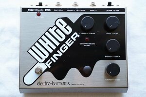 レア 旧筐体 Electro-Harmonix WHITE FINGER アナログ・コンプレッサー エフェクトロハーモニクス